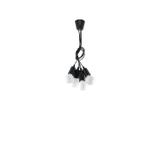 Sollux Lampa wisząca DIEGO 5 czarna SL.0574