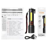Latarka LED, 270/105lm, 1200mAh, przecinak do pasów, młotek bezpieczeństwa LT-30 ORNO