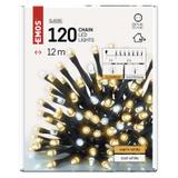 Lampki choinkowe Classic 120 LED 12m ciepła biel + zimna biel miga, IP44, timer D4AN02 EMOS