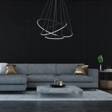 lampa wisząca LED Orion Black 99W 6930lm 3000K ML509 Milagro