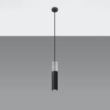Lampa wisząca BORGIO 1 czarny