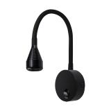 Oprawa dekoracyjna COB LED POLA LED 3,5W BLACK 4000K 03739 IDEUS