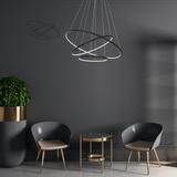 lampa wisząca LED Orion Black 99W 6930lm 3000K ML509 Milagro