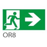 Piktogram wyjście w prawo do ORION - OR8 39978 INTELIGHT