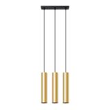 Sollux Lampa Wisząca LAGOS 3 złoty połysk SL.1201