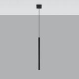 Sollux Lampa wisząca PASTELO 1 czarna SL.0469