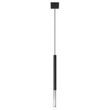Lampa wisząca MOZAICA 1 czarny/chrom