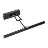 Kinkiet lampa nad lustro RICO LED 7W 770lm 4000K IP44 dł. 40 cm czarna AD-OM-6518L4/B ORNO