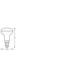 Lampa LED SMART+ WiFi Spot R50 Glas RGBW 40 3W/ E14