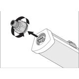 Oprawa DAMP PROOF LED COMPACT 1200 44W 3000K GR IP66
