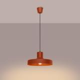 Sollux Lampa wisząca BILO ochra czerwona