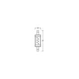 Lampa LED LINE 78 CL 60 non-dim 6W 827 R7S