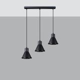 Sollux Lampa wisząca TAZILA 3 czarna [ES111] SL.0990