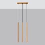 Sollux Lampa wisząca PASTELO 3L złota SL.1171