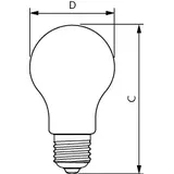 Żarówka LED klasa A 17W=150W 2452lm 2700K barwa ciepła kulka 17-150W E27 A67 827 Szkło przezroczyste 9,29002E+11 PHILIPS