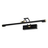 RICO LED 9W, lampa nad lustro, 990lm, 4000K, IP44, dł. 50 cm, czarna AD-OM-6519L4/B ORNO