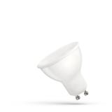 LED GU10 230V 10W SMD WW z mleczną szybką biała Spectrum