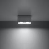 Sollux Plafon QUAD MAXI szary SL.0382