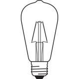 Lampa LED, klasyczny kształt bańki Edison 3W 827 230V szkło przezroczyste E27