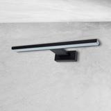 kinkiet łazienkowy nad lustro LED Shine Black 7W 490lm 4000K IP44 ML4377 Milagro