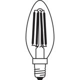 Żarówka LED x2 B35 Świeczka E14 4W = 40W 470lm 4000K Neutralna 300° Retrofit Filament CLASSIC Osram