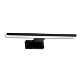 kinkiet łazienkowy nad lustro LED Shine Black 7W 490lm 4000K IP44 ML4377 Milagro