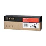 NORTES LED 5W, lampa nad lustro, 320lm, 4000K, dł. 30 cm, plastik, czarna AD-OM-6120L4/B ORNO
