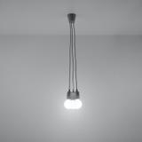 Sollux Lampa wisząca DIEGO 3 szara SL.0576