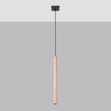 Sollux Lampa wisząca PASTELO 1 drewno SL.1266
