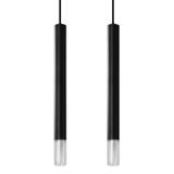 Sollux Lampa wisząca WEZYR 2 czarna SL.0961