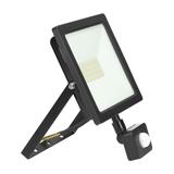 ALLED 50W Naświetlacz LED z PIR, 4000lm, IP44, 4000K, Alu+szkło FL/R-3 ORNO