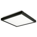 Plafoniera LED z czujnikiem ruchu TYBIA LED 38W-NW-SE B barwa neutralna 4000K 3800lm Czarny 24643 KANLUX