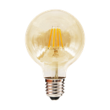 Żarówka Filamentowa LED 6W G80 E27 2700K Amber