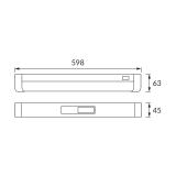 Oprawa dekoracyjna SMD LED MELANIA LED 15W 4000K 03717 IDEUS