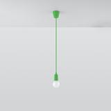 Sollux Lampa wisząca DIEGO 1 zielony SL.0581
