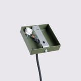 Sollux Lampa wisząca KARBON 1 zielony oliwkowy SL.1611