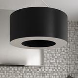 Sollux Żyrandol SATURNO SLIM 70 czarny SL.0754