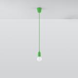 Sollux Lampa wisząca DIEGO 1 zielony SL.0581