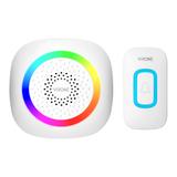 PELA AC, dzwonek bezprzewodowy sieciowy, learning system, 60 dźwięków, LED RGB, 300m, biały DB-7/W ORNO