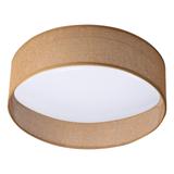 RIFA LED 17,5W WW N2 Plafoniera RIFA LED 17,5W WW N2 barwa 3000K 1450Lm okrągły 40cm kolor brązowy K 36509 KANLUX