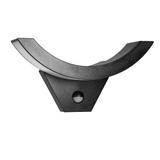 SPINEL LED 10W, oprawa ogrodowa z czujnikiem ruchu 140st, 800lm, IP54, 4000K, IK10, czarna AD-OP-6119BLPMR4 ORNO
