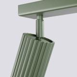 Sollux Plafon KARBON 4L zielony oliwkowy SL.1622