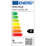 LED GU10 230V 9W SMD NW z MLECZNĄ SZYBKĄ biała SPECTRUM