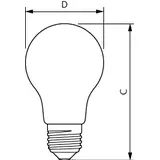 Żarówka LED 10,5W=100W 1521lm 2700K barwa ciepła kulka 10,5-100W E27 A60 827 Szkło matowe 9,29002E+11 PHILIPS