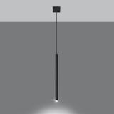 Sollux Lampa wisząca PASTELO 1 czarna SL.0469