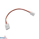 ZŁĄCZKA LED Z PRZEWODEM 2-STRONNA 8MM 3528 B46-Z2-08-3528 BEMKO