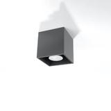Sollux Plafon QUAD 1 antracyt SL.0567