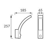 Oprawa hermetyczna z czujnikiem ruchu SONET LED S 10W neutralna biel 04460 IDEUS