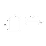 ROBIN LED D 12W 4000K 03090 IDEUS