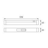 Oprawa dekoracyjna SMD LED NATAN LED 15W 4000K 03719 IDEUS